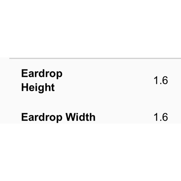 Glamorous Cut Hoop Clear Gold Glitter - Picture 3 of 3